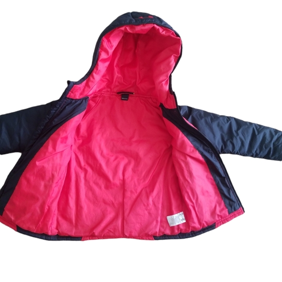 Under Armour Boys' UA Puffer Jacket  Size 4 red and black - Picture 3 of 8